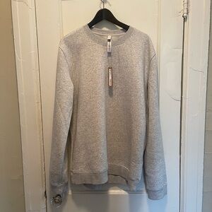SKIMS Fleece Lounge Crewneck